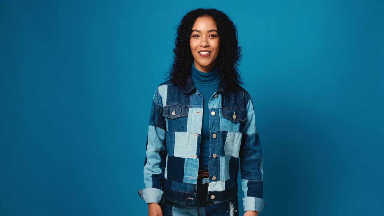 Excited Woman with Thumbs Up