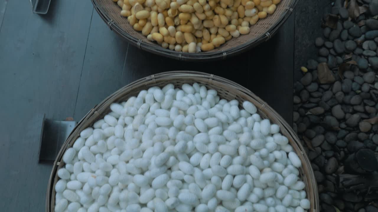 태국 실크 직조 산업 - 실크 제조 공정