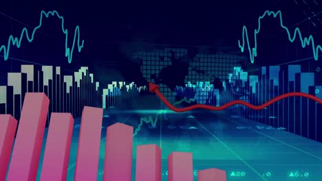 Procesamiento-De-Datos-Sobre-Fondo-Azul