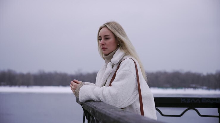 Woman standing outdoors