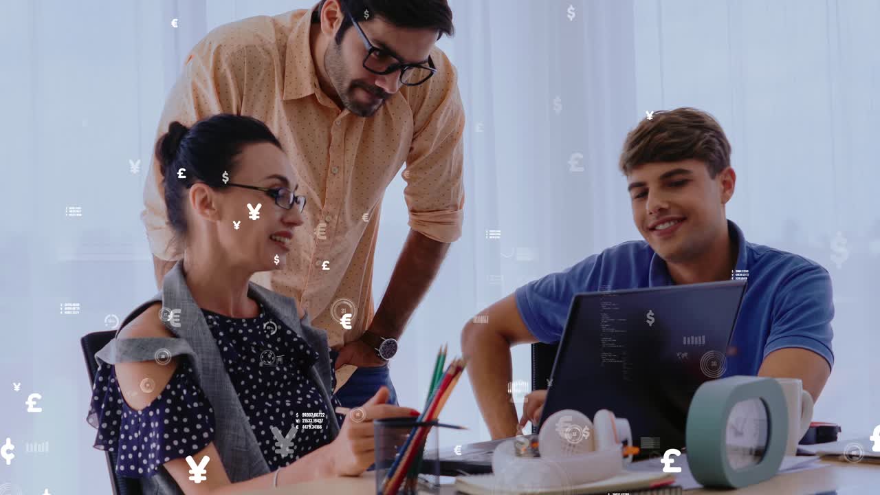 visión conceptual de los empresarios en la reunión del personal corporativo