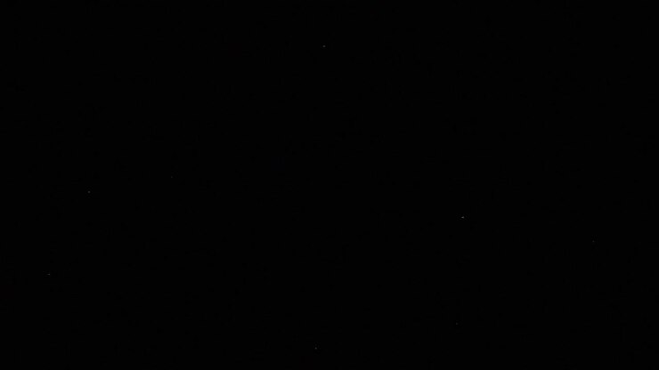Cielo notturno stellato con costellazioni visibili
