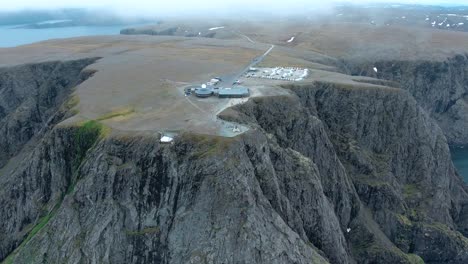 cabo norte (nordkapp) en el norte de noruega.