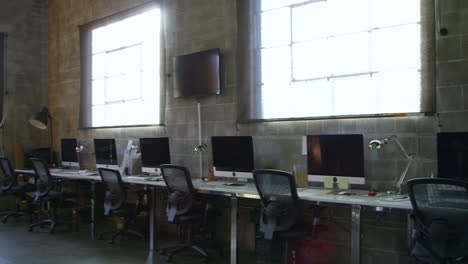 empty interior of modern design office shot on r3d