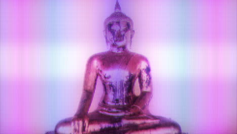 estatuas de buda doradas en Asia