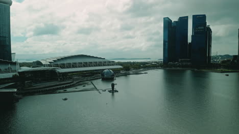 singapore marina bay skyline