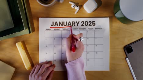 january 2025 calendar planning