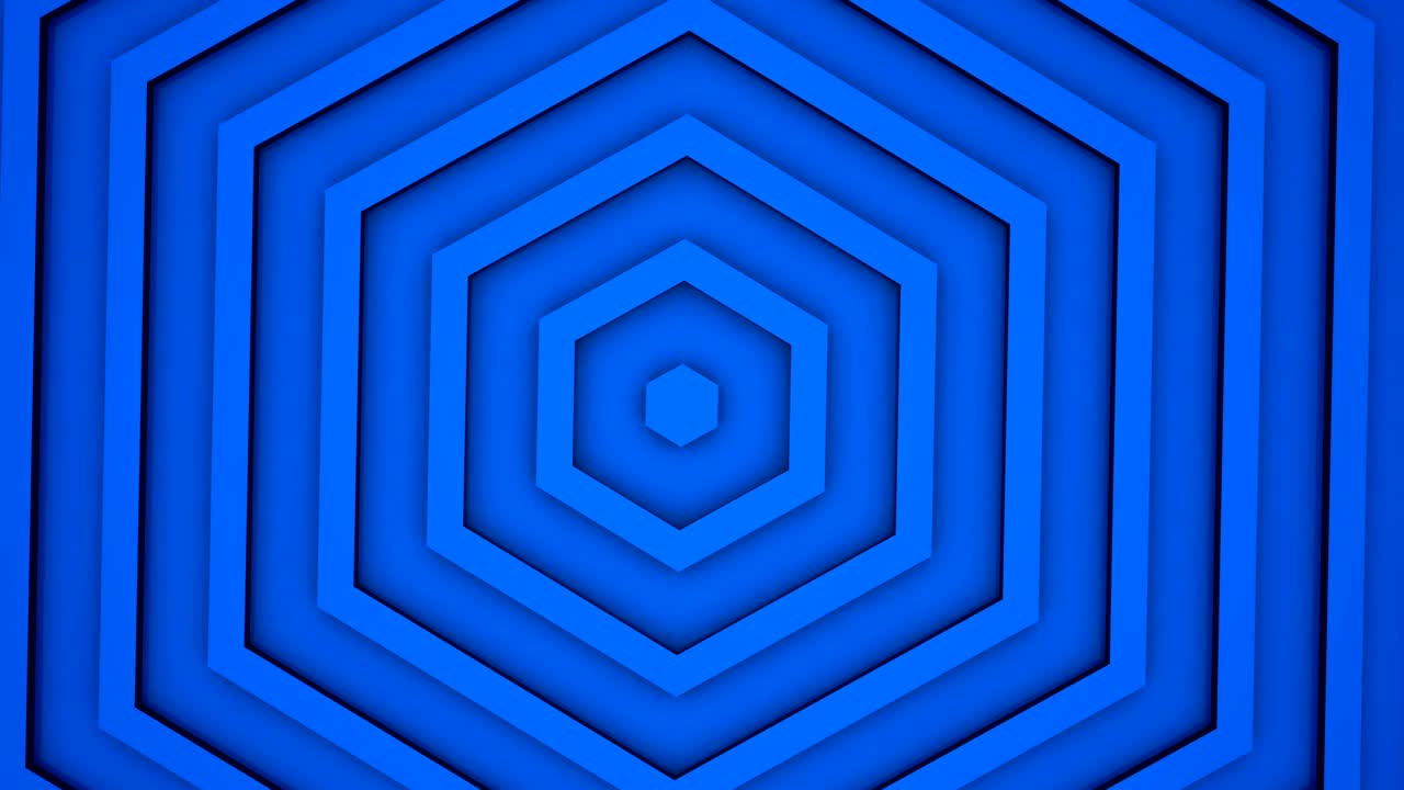 회전하는 파란 벌