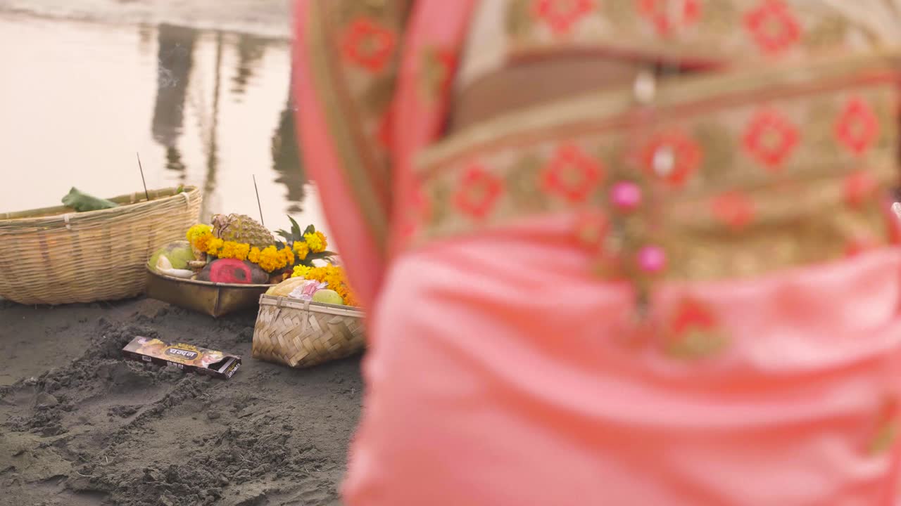 preparación del festival indio hecha por los peregrinos