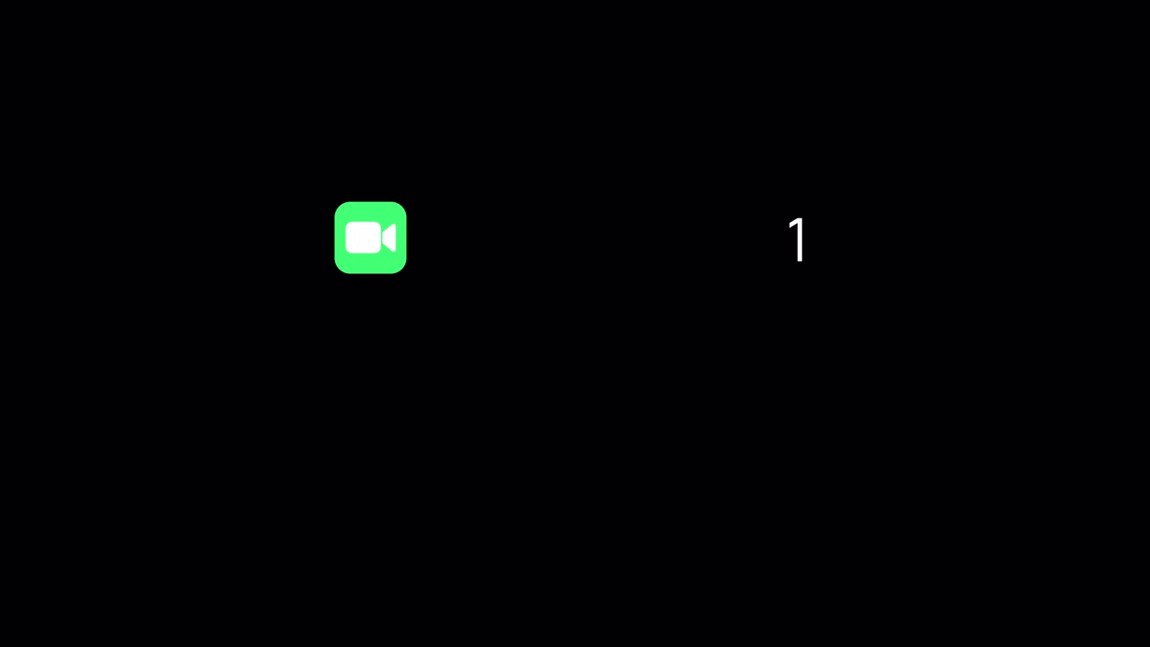 Animazione Tacca Notifica Facetime