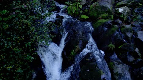 Waterfall-of-Entrecruces,-Carballo,-A-Coruña,-Galicia-Spain