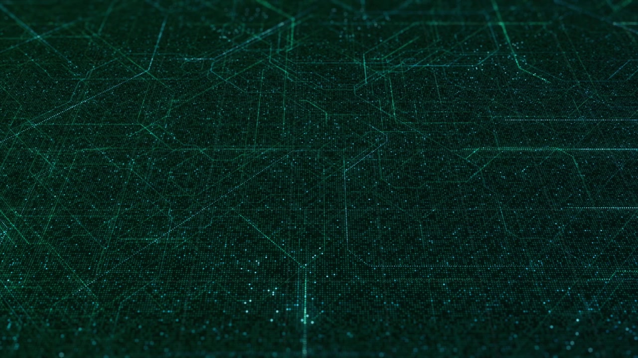 Abstract Circuit Board Pattern