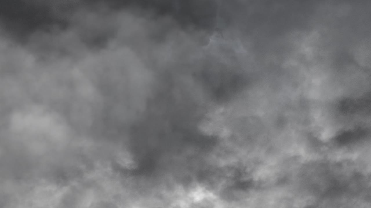 번개와 천둥 폭풍 하늘 배경