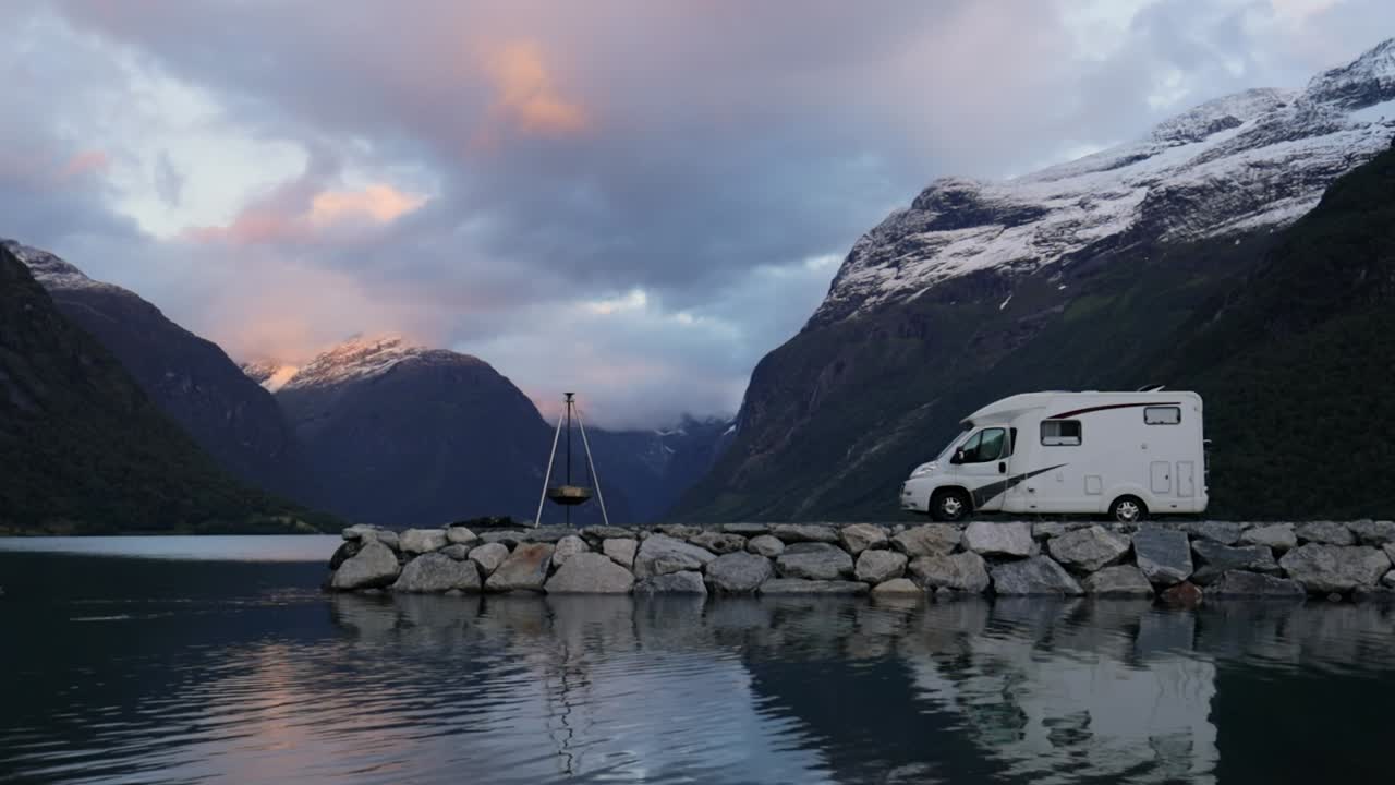 Familjesemester med husbil, semesterresa i husbil.