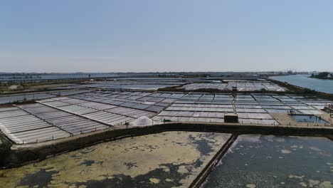 Aerial-View-Saline-on-Aveiro-in-Portugal