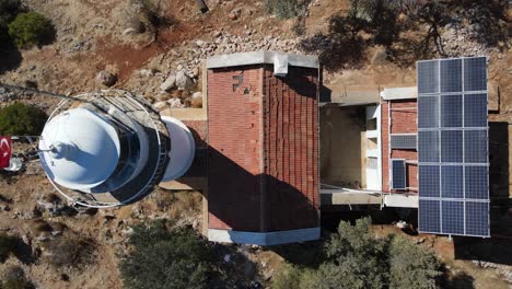 lighthouse structures aerial view