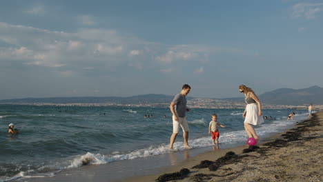 Familienspaß-Am-Strand