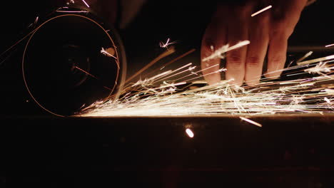 welder welds in factory 6