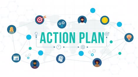 concept de plan d'action