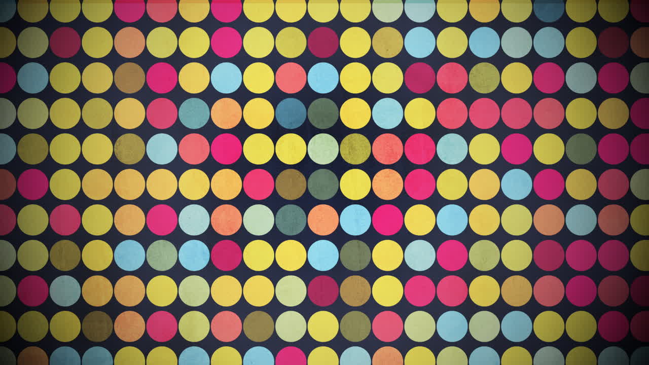 Motion colorful dots pattern 6