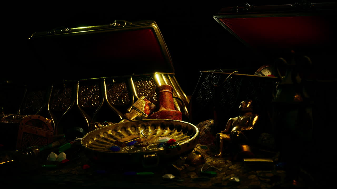 고대 보물 어리