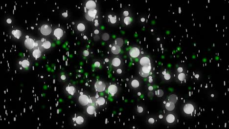 bokeh y las luces que caen