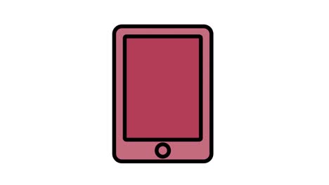 smart phone icon animation loop