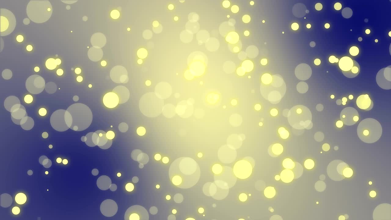 fondo azul oscuro con luces amarillas