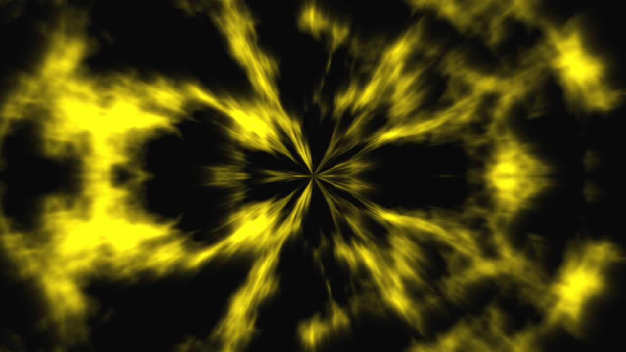 trazado abstracto de humo fractal