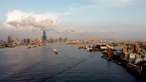 la vista aerea de kaohsiung