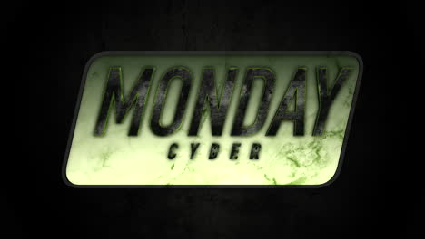 Cyber-Monday-text-on-grunge-marble-texture-in-frame