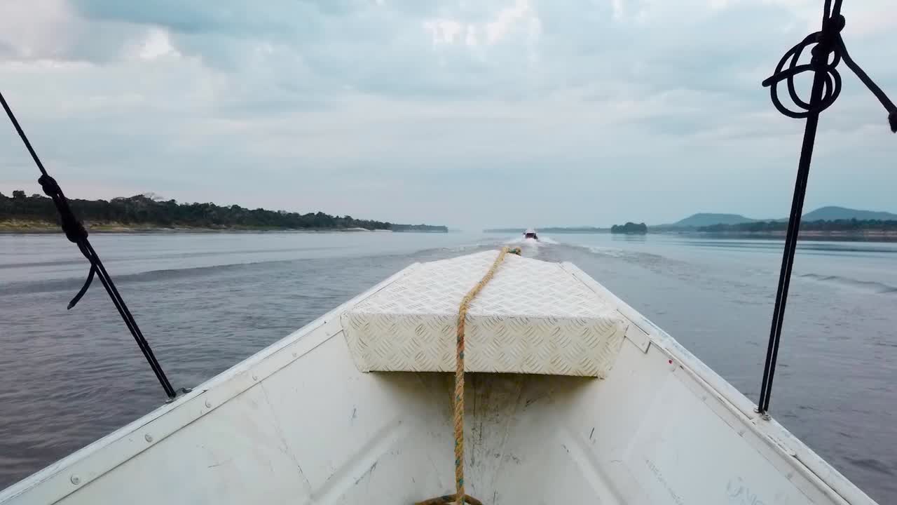 Boat Trip on a Calm River