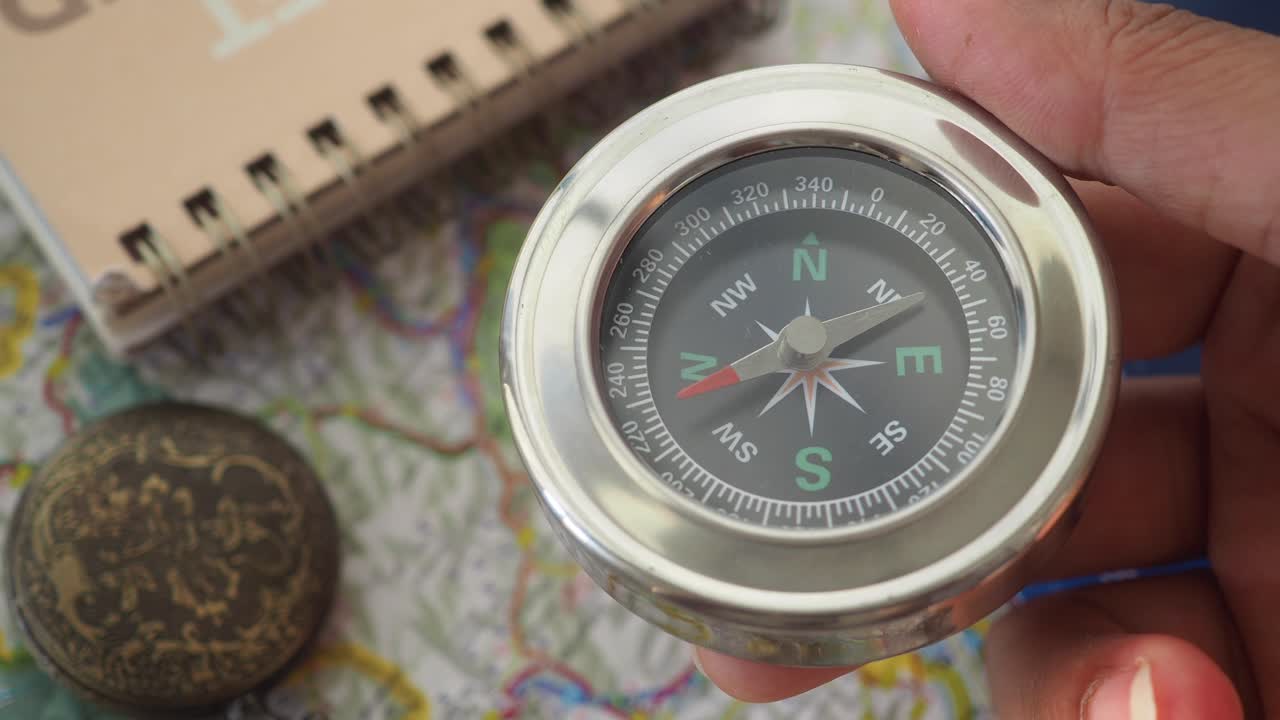 Compass and Map for Navigation