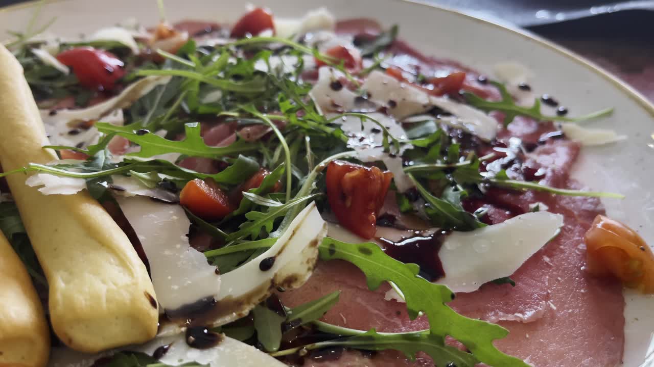 이탈리아 식당 에서 맛있는 식초