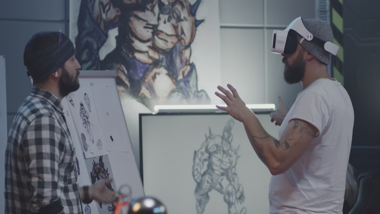 VR Collaboration in a Design Studio