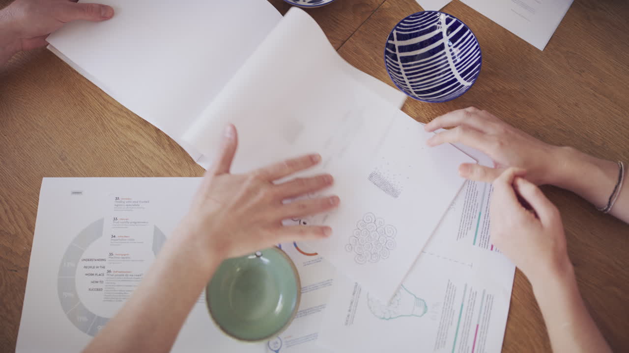Unique pottery creations in the making