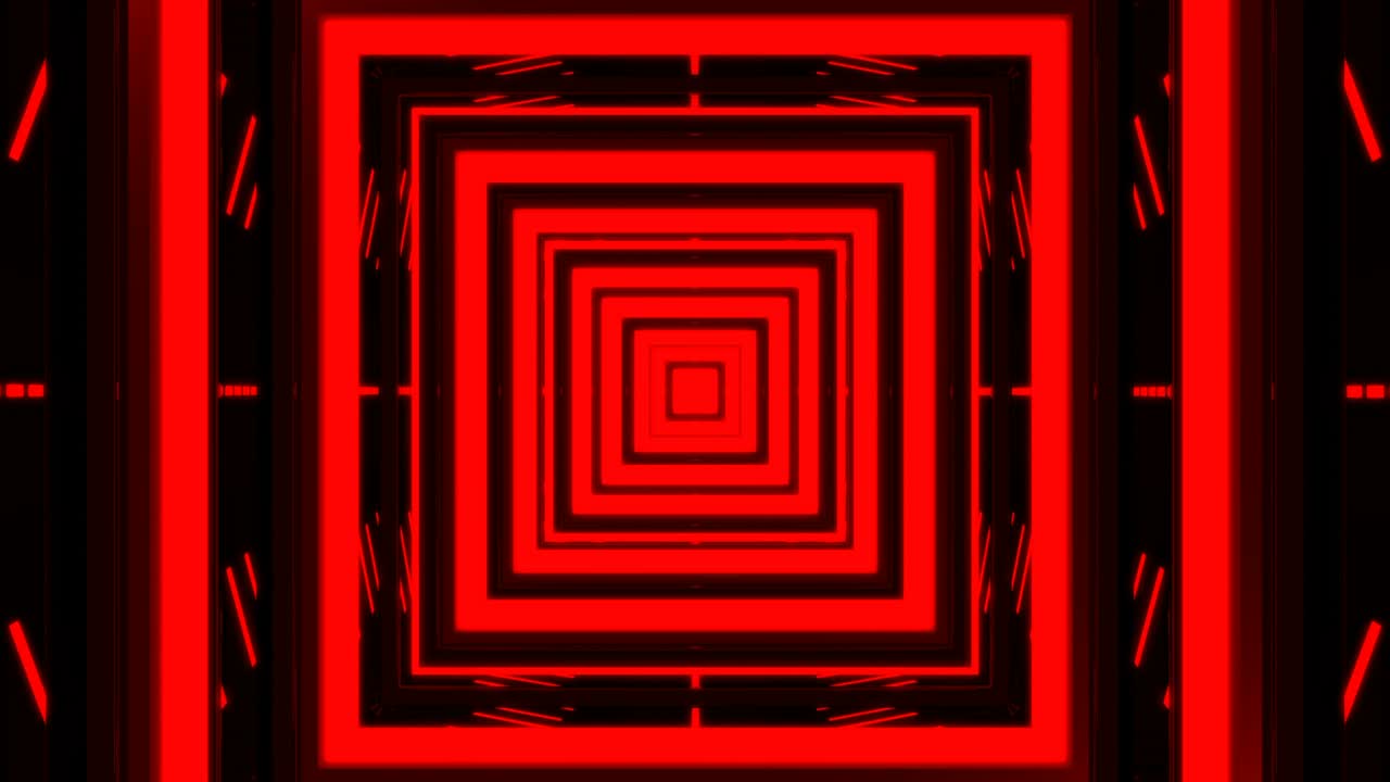 bucle de fondo de corredor rojo