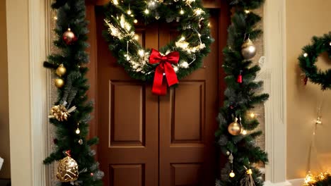 decoraciones para las puertas de navidad