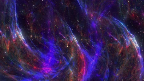 impresionante animación de la nebulosa en 4k