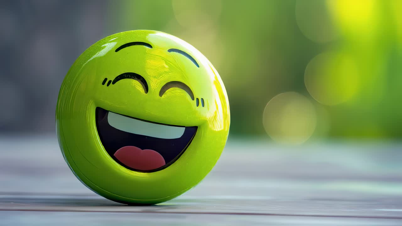 Laughing Green Emoji