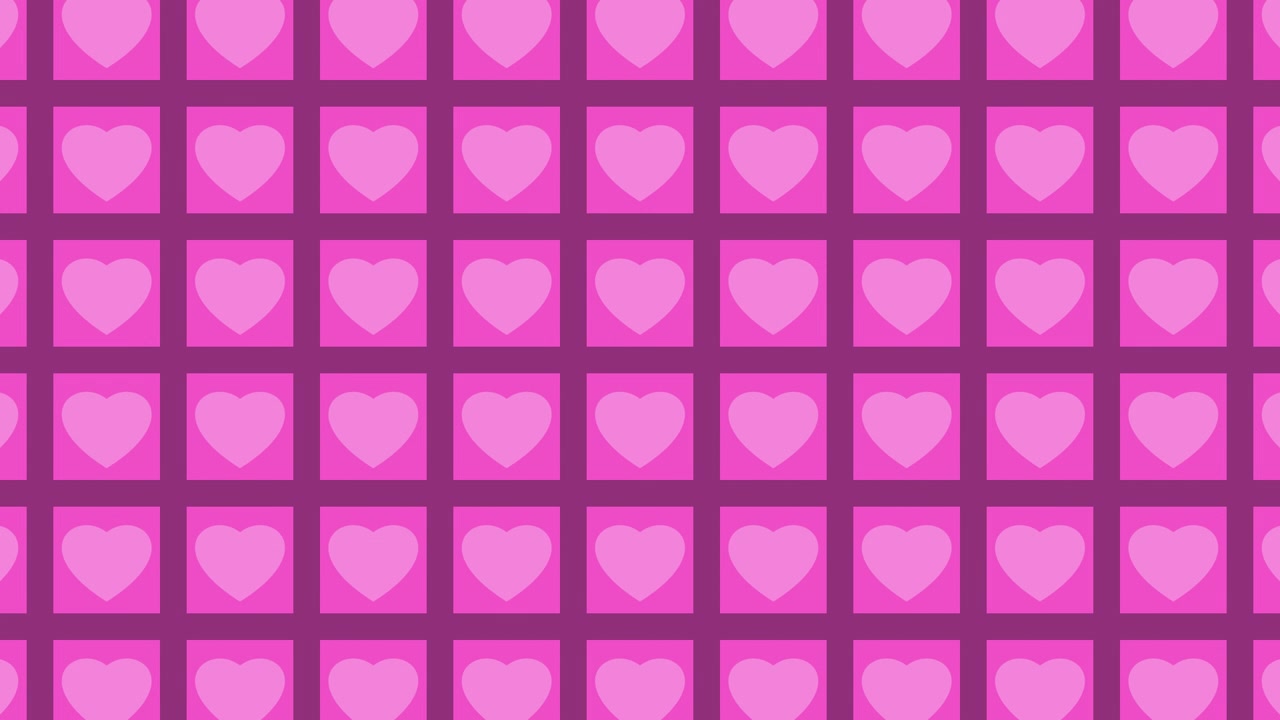 Disegno a cuore rosa