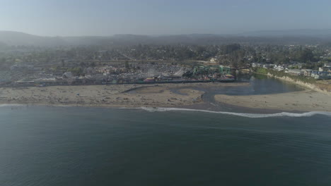 aerial - beach boardwalk