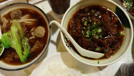 street food featuring beef, vegetables, and rice