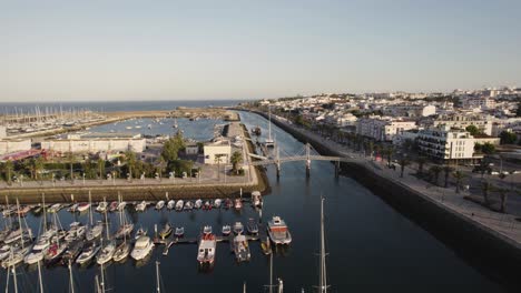 lagos marina and bensafrim river mouth