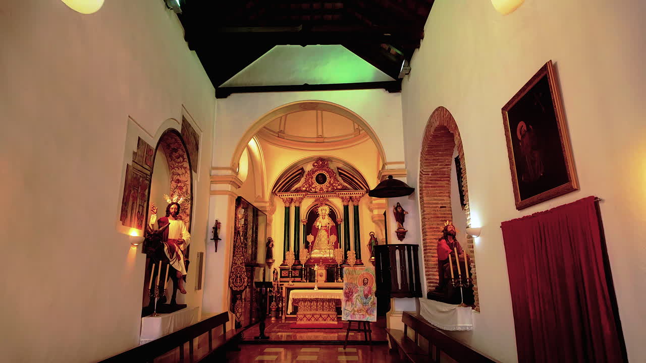 Interior of a Spanish Church