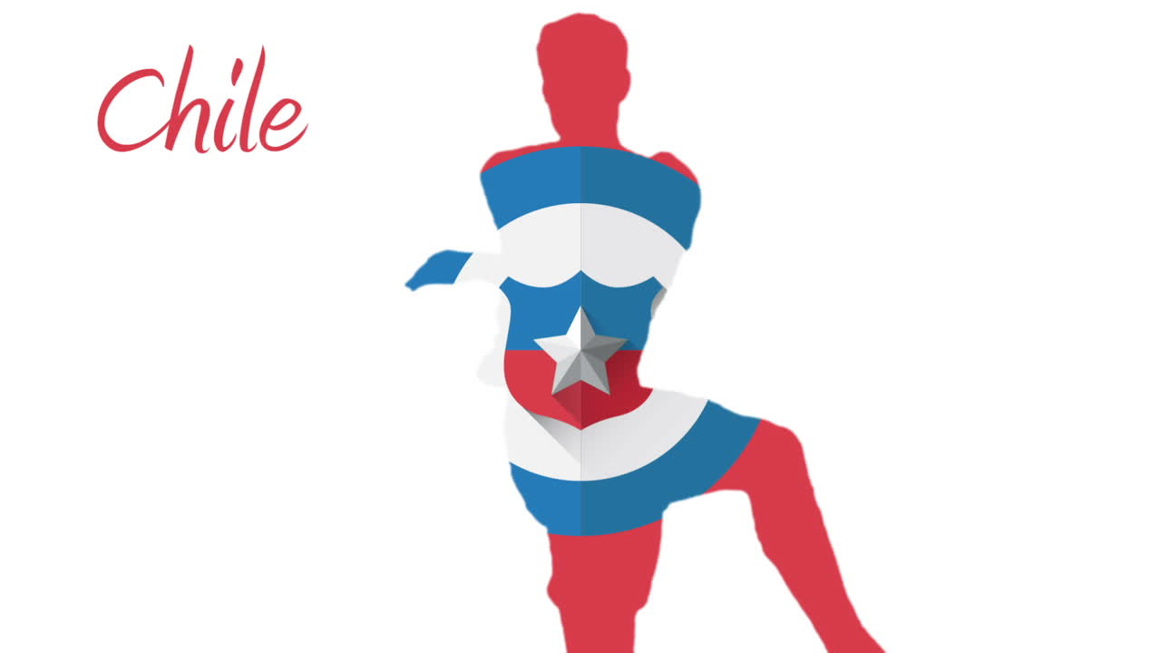 칠레 월드컵 2014 선수와 함께 애니메이션