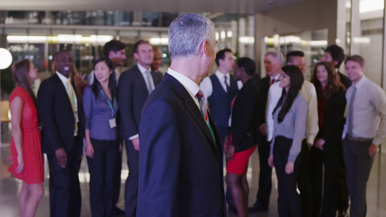 Corporate Business Office Staff Working