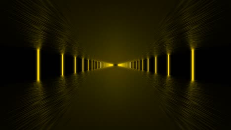 technological looped abstract background hallway tunnel