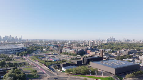 Rising-aerial-shot-over-Hackney-Wick-looking-towards-central-London