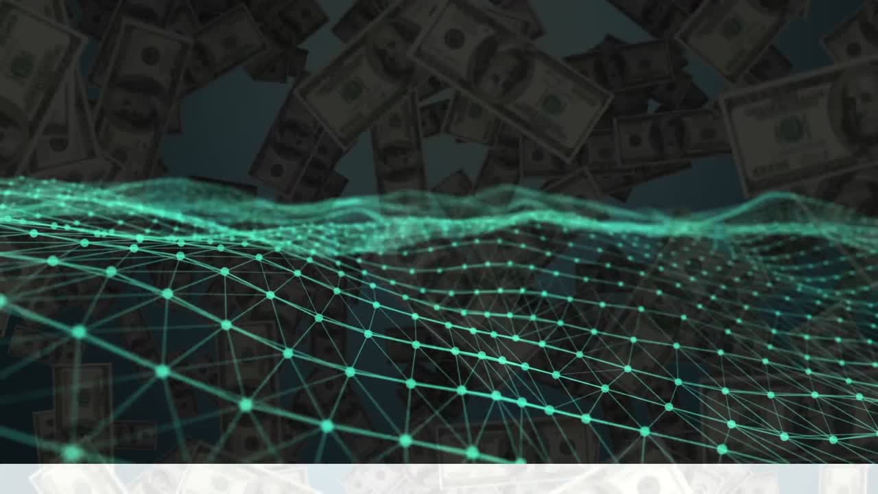 미국 달러에 대한 디지털 파동이 떨어지고 있습니다.